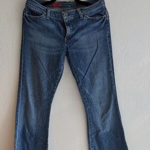 Ag Adriano Goldschmied Indigo Denim Jeans